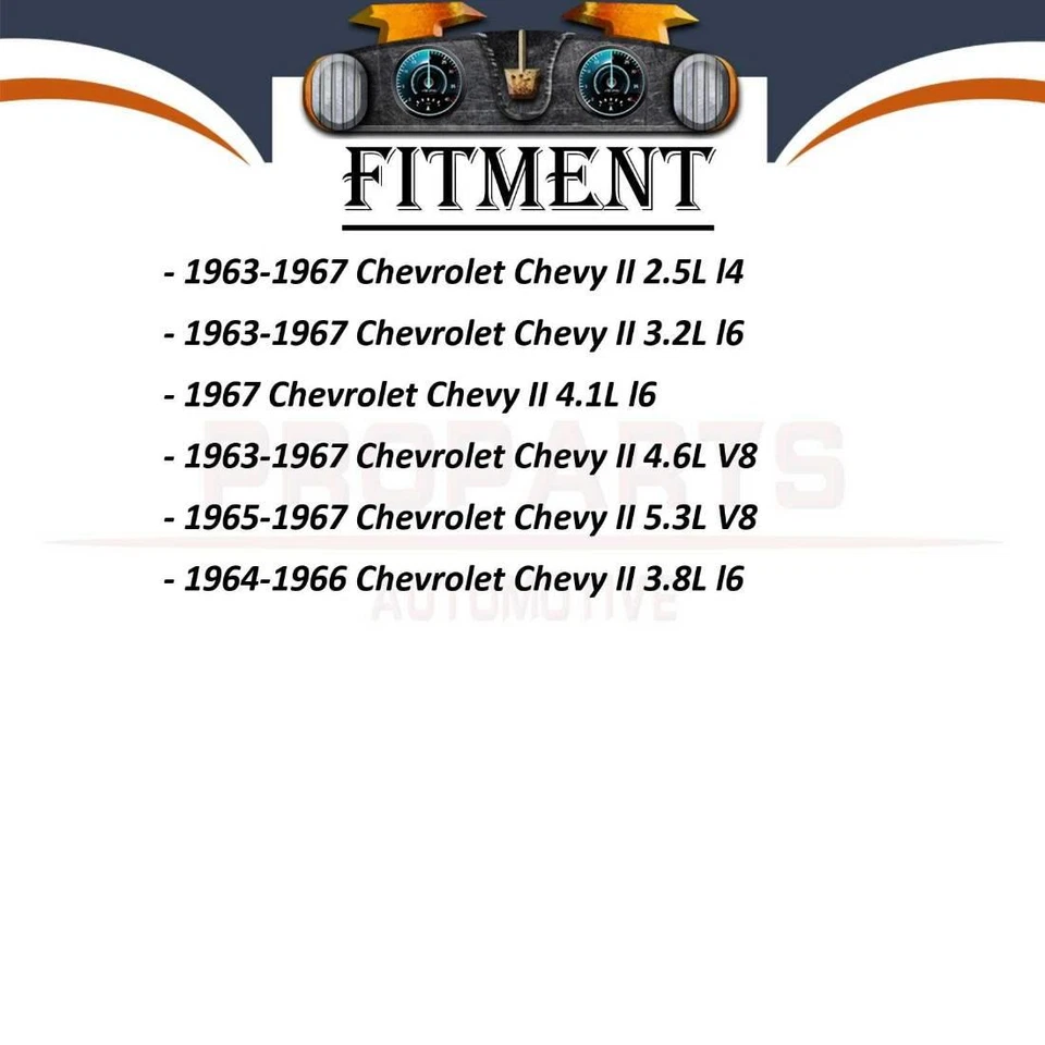 Extremidades internas dianteiras da haste de amarração 2 peças para 1964 1965 1966 Chevrolet Chevy II 3.8L - Imagem 2 de 4