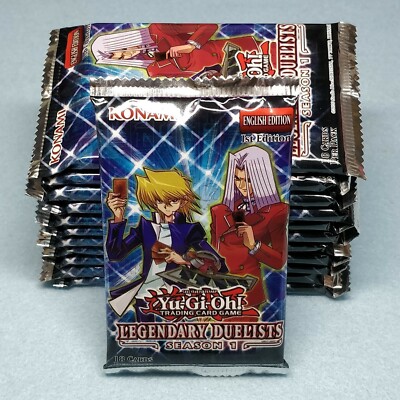 12x Yugioh Legendary Duelists Season 1 Booster Packs (18 Cards Each) New Sealed | eBay 12x Yugioh Legendary Duelists Season 1 Booster Packs (18 Cards Each) New Sealed | eBay