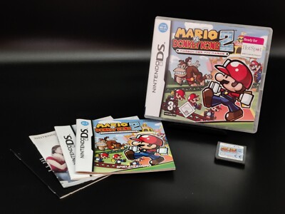 Mario vs. Donkey Kong 2 Marsch der Mini-Marios Nintendo DS Geraucht Deutsch Top!