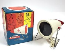 Vintage 1960s Philips Infraphil Heat Lampe –Verpackt – 220V