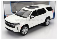 Maisto 31533W Chevrolet - Tahoe Suv 2021 - White - 1/26