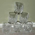 SIX Vtg WATERFORD Tumblers IRISH CRYSTAL