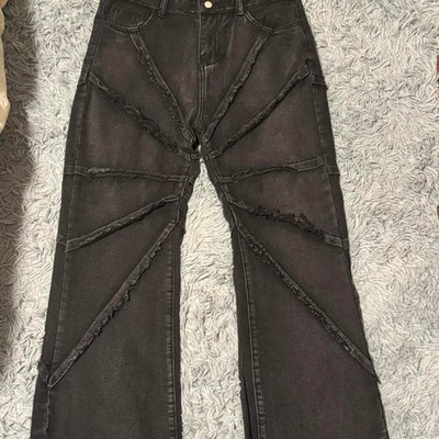 Ditch like jeans flared with heel bite Worn twice pretty much brand new