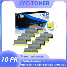 10 Pack Compatible with Brother HL-2150N HL-2170W DCP-7030 TN360 Toner Cartridge