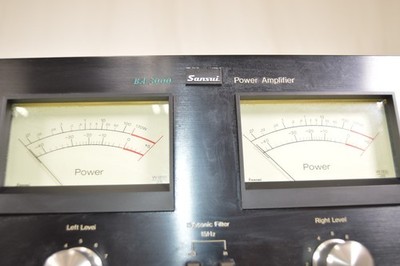 SANSUI BA-3000 Stereo Control Power Amplifier AC100V Tested