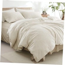 Boho Duvet Cover Queen Size - Damask Floral Queen 90" x 90" Taupe - Jacquard