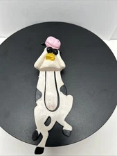 Vintage Cow Figural Bookmark