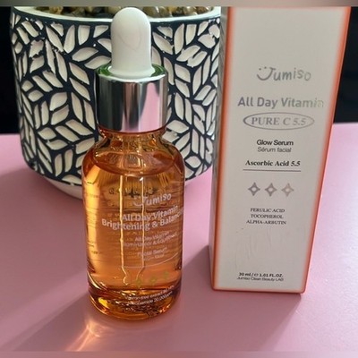 Jumiso All Day Vitamin Pure C 5.5 Glow Serum, 1.01 fl oz, Dark Spots, Dullness*