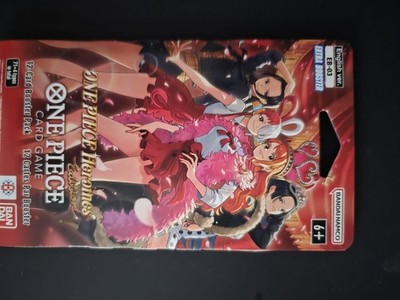 Bandai One Piece OPCG EB-03 Booster Case One Heroines Edition JPN