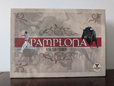 Pamplona Viva San Fermin! Boardgame Ghenos Games T25
