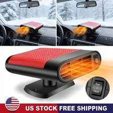 1200W Portable Electric Car Heater 12VDC Heating Fan Defogger Defroster Demister