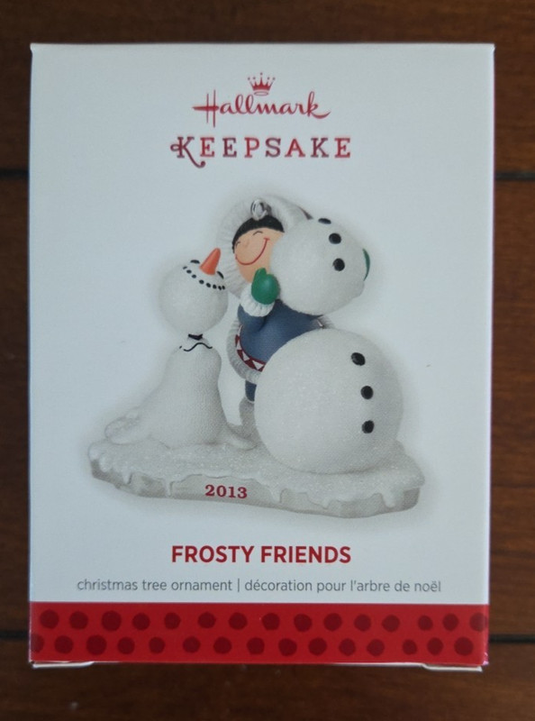 Vintage Hallmark Frosty Friends 2013 #34 in series w/ box