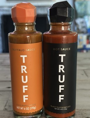 2 PACK TRUFF Original Hot & Buffalo Black Truffle Infused Hot Sauce 6 fl. oz.