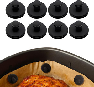 Air Fryer Magnets Silicone Full Enclosed,100% BPA FREE Waterproof Rust-Proof & H