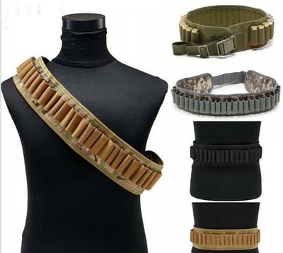 Shotgun Shell Holder 30 Shells 12/20GA Gauge Cartridge Ammo  Waist Belt *wq