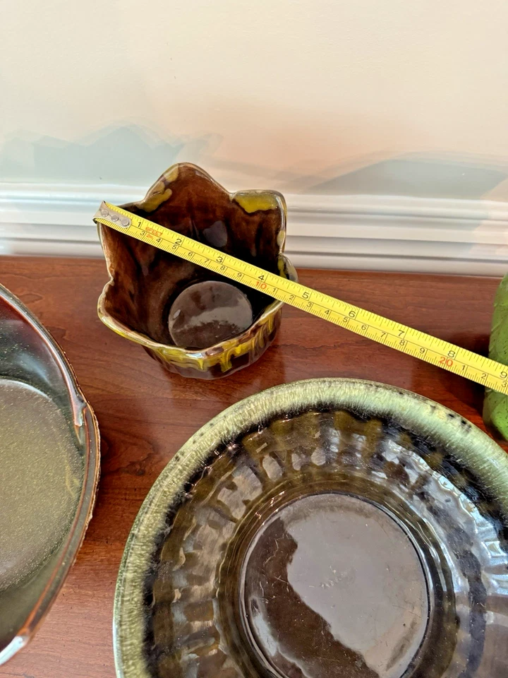 Lot of 4 ~ Vintage MCM Pottery Planters ~ Hull, Haeger, More ~ Excellent - Image 4 of 4