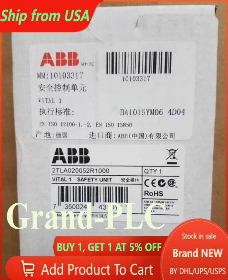 1pc ABB VITAL 1 Expansion Relay 2TLA020052R1000