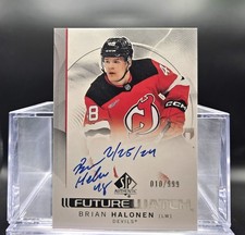 2024-25 SP Authentic Future Watch Rookie Auto Inscribed  BRIAN HALONEN /999 #128