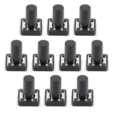 10Pcs 12x12x15mm Panel Micro PCB Momentary Tactile Tact Push Button Switch DIP