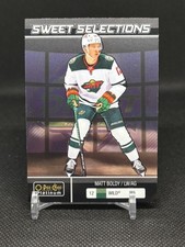 2022-23 OPC Platinum hockey Matt Boldy Sweet Selections RC Insert #SS-12 wild