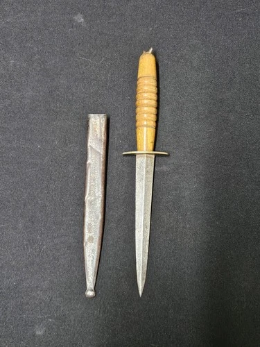 WW2 British Military Knife With Sheath Commando SAS Military Army