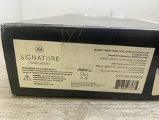 Signature Hardware SHXCBE107ZSS Beasley Kitchen Faucet, 1.8 GPM, Stainless Steel