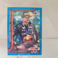 2025 Topps Chrome F1 Blue /150  Max Verstappen #102