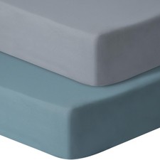 Pack and Play Sheets Fitted, 2 Pack Pack n Play Sheets for Graco Pack n Play ...