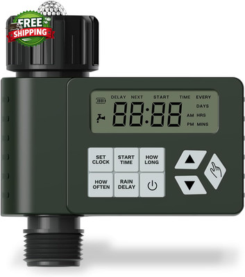 Hose Faucet Water Timer for Outdoor Garden   Programmable Sprinkler Timer