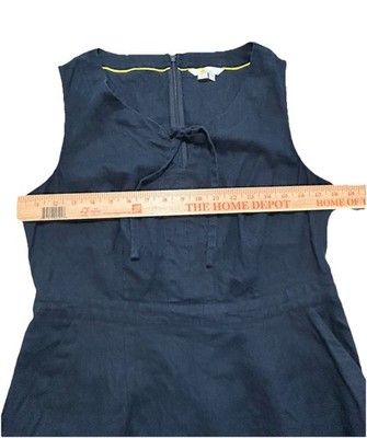 Boden Rae 100% Linen Navy Dress Women's Size US 8R | eBay Boden Rae 100% Linen Navy Dress Women's Size US 8R | eBay