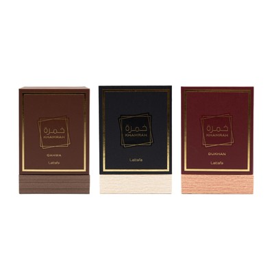 Lattafa Khamrah Eau de Parfum 3.4 oz (100ml) | Original • Qahwa
