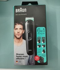 Braun All-in-One Trimmer 3 with 6-in-1 Styling Kit New In Sealed Box Free Post