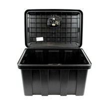 Storage Box Bottom Installation Plastic Drawbar Box Tool Box Trailer Storage Box
