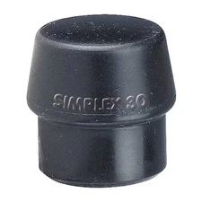 Halder Simplex 3202060 Hammer Tip, 2 3/8 In, Medium, Black