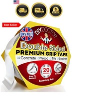 Heavy Duty Double Sided Carpet Tape   20m Long x 21mm Wide, No Residue Extra ...