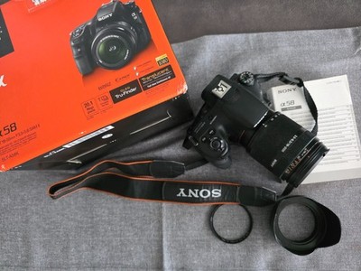 sony alpha a 58 mit zoom 3,5-8,3/18-200