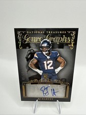 2025 Panini National Treasures - Genre Graphs RJ Harvey #GG-RHY /10 (AU, RC)