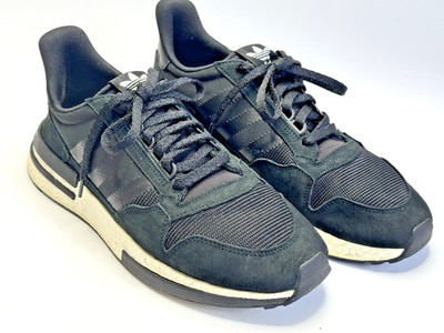 Adidas Boost ZX 500 RM Shoes black B42227 Men's Size 12.5 Training Running