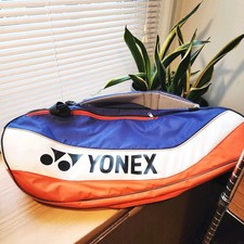Yonex 5526ex Tennis Bag for 6 Rackets - Orange, White, Orange Read Description