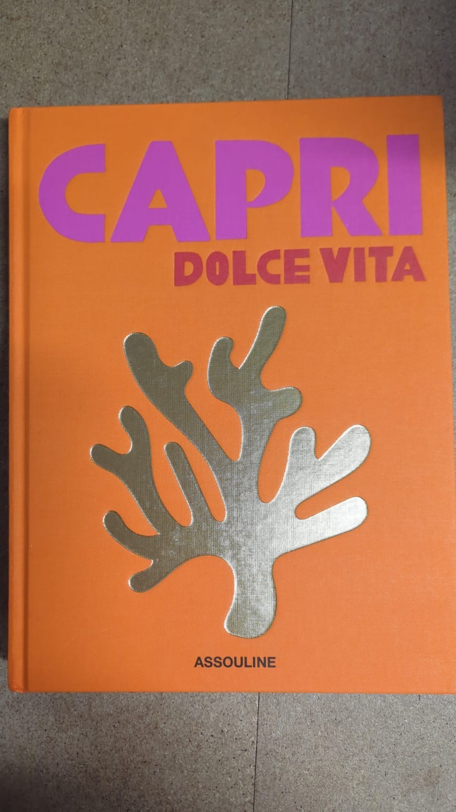 Capri Dolce Vita Assouline - coffee table book
