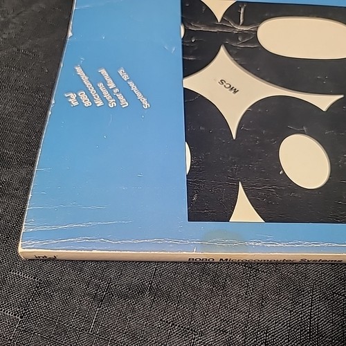 INTEL 8080 Microcomputer Systems User's Manual Sept 1975 MCS 80 Vintage Original - Afbeelding 9 van 12