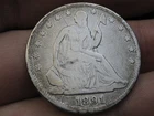 1891 P Seated Liberty Half Dollar- Philadelphia, Fine Details