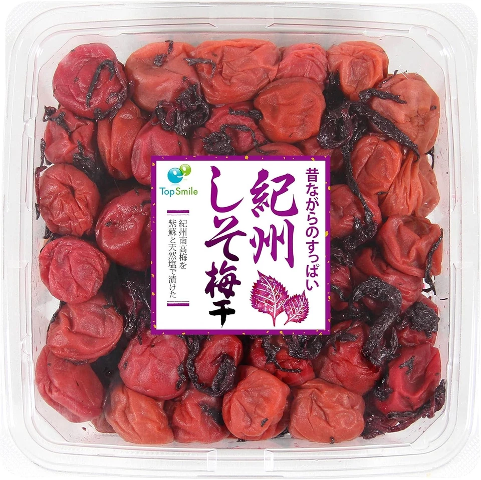 TOP SMLILE Kishu Nanko Umeboshi Pickled plums No additives Colourless 2kg Japan Express