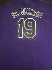 Charlie Blackmon Colorado Rockies SGA T Shirt/ Jersey Size XL