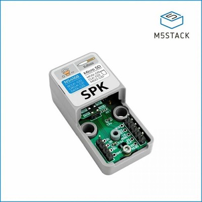 M5Stack Atomic SPK Base, NS4168, I2S Audio, MicroSD, 3,5mm Anschluss, Kompatibel