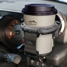 Car Cup Holder with Hook, Adjustable Car Air Vent Cup Mount, Universal Drink ...