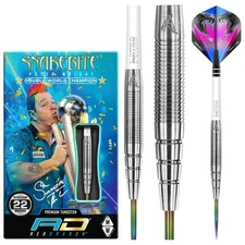 Red Dragon Peter Wright PL15 90% Tungsten Steel Tip Darts- 22 grams