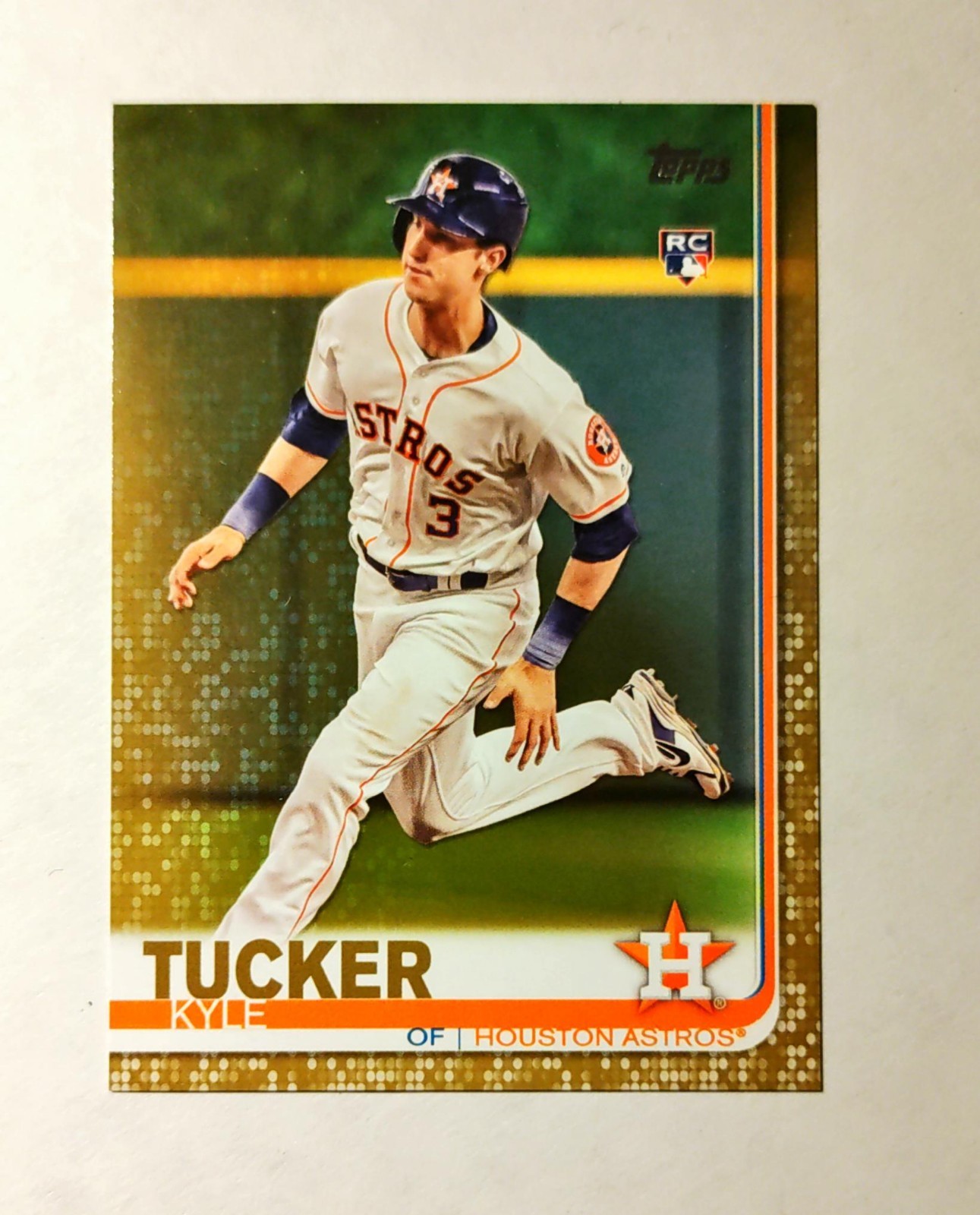 Kyle Tucker 2019 Topps RC #60 Series 1 Rookie GOLD Border 1861/2019 J6