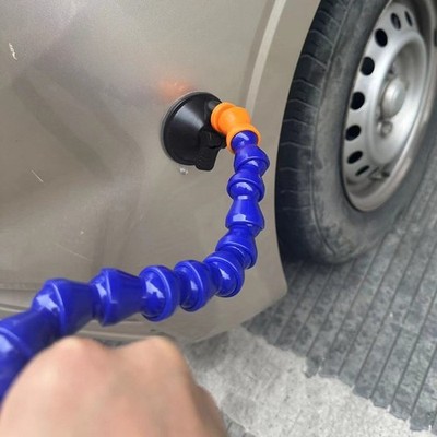 Leichter Auto Dellenentferner mit zwei Saugköpfen und flexiblem Gelenk