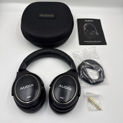 AUDIX A152 Over-Ear Headphones, Adjustable Headband, Wired 3.5mm, Case & Cables